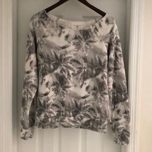 Sol Angeles White Palm sweatshirt — like new!